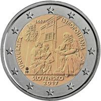 Image of Slovakia 2 euros commemorative coin