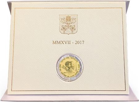 Obverse of Vatican 2 euros 2017 - St.Peter and St.Paul