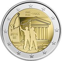 Image of Belgium 2 euros commemorative coin