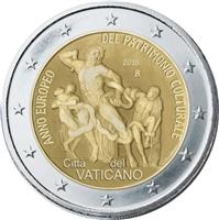 Image of Vatican 2 euros commemorative coin