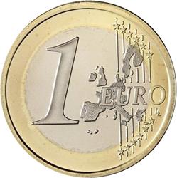 Reverse of Greece 1 euro 2012 - Owl