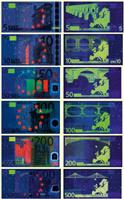 50 Euro - Ultra-violet properties