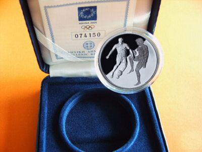 Obverse of Greece 10 euros 2004 - Soccer - Series F