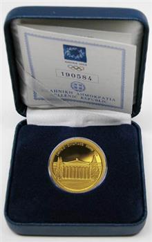 Obverse of Greece 100 euros 2003 - Zappeion - Series D