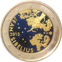 Image of Finland 2 euros colored euro