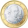National side of Austria 1 euro coin