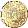 National side of Austria 20 cents coin