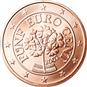 National side of Austria 5 cents coin