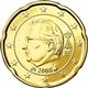 Photo of Belgium 20 cents Effigy and monogram of King Albert II