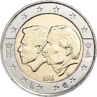 Image of Belgium 2 euros commemorative coin