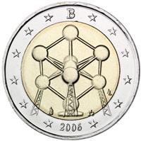 Image of Belgium 2 euros commemorative coin