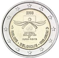 Image of Belgium 2 euros commemorative coin