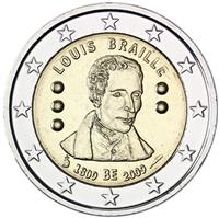 Image of Belgium 2 euros commemorative coin