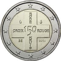 Image of Belgium 2 euros commemorative coin