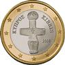 National side of Cyprus 1 euro coin