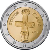 Image of Cyprus 2 euros coin