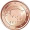 Photo of Estonia - 2 cents 2015 (Geographical image of Estonia)
