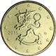 Photo of Finland - 10 cents 2010 (The heraldic lion of Finland)