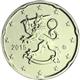 Photo of Finland - 20 cents 2010 (The heraldic lion of Finland)