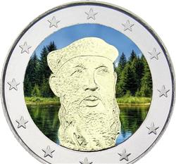 Obverse of Finland 2 euros 2013 - 125th Anniversary of the birth of F.E.Sillanpaa