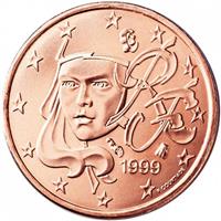 Image of France 1 cent coin