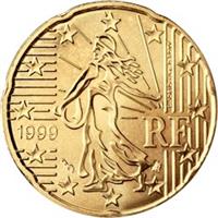 Image of France 20 cents coin