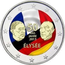 Obverse of France 2 euros 2013 - 50 Years of Franco-German Friendship (Elysee Treaty)