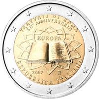 Image of Italy 2 euros commemorative coin