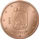 Photo of Latvia 5 cents Coat of arms of Latvia