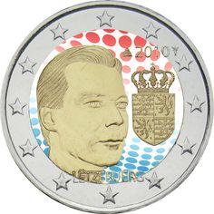 Obverse of Luxembourg 2 euros 2010 - Arms of the Grand Duke