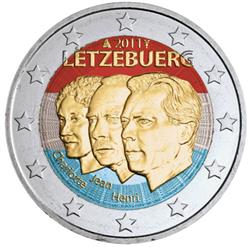 Obverse of Luxembourg 2 euros 2011 - Jean de Luxembourg