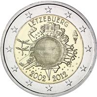 Image of Luxembourg 2 euros commemorative coin