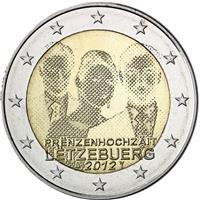 Image of Luxembourg 2 euros commemorative coin