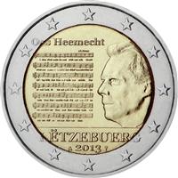 Image of Luxembourg 2 euros commemorative coin