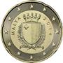National side of Malta 20 cents coin