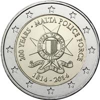 Image of Malta 2 euros commemorative coin