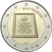 Image of Malta 2 euros commemorative coin