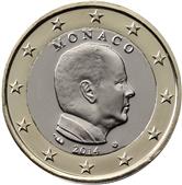 1 Cent - 2 Euro Kursmünzensatz Monaco 2006-2021