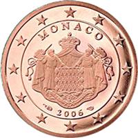 Image of Monaco 2 cents coin