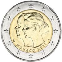 Image of Monaco 2 euros commemorative coin