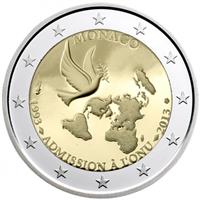 Image of Monaco 2 euros commemorative coin