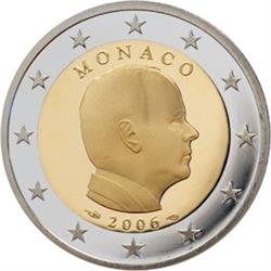 Obverse of Monaco 2 euros 2011 - H.S.H. Prince Albert II