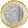 National side of Netherlands 1 euro coin
