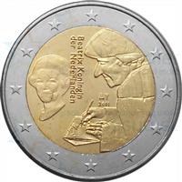 Image of Netherlands 2 euros commemorative coin