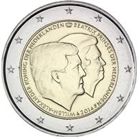 Image of Netherlands 2 euros commemorative coin