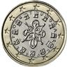 National side of Portugal 1 euro coin