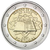 Image of Portugal 2 euros commemorative coin