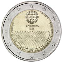 Image of Portugal 2 euros commemorative coin