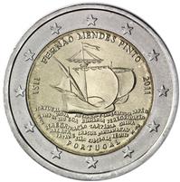 Image of Portugal 2 euros commemorative coin