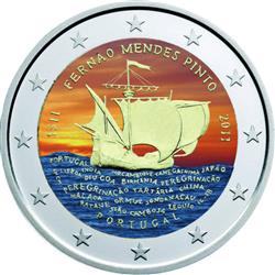 Obverse of Portugal 2 euros 2011 - Fernao Mendes Pinto